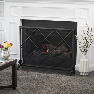 Tepper Iron Fireplace Screen