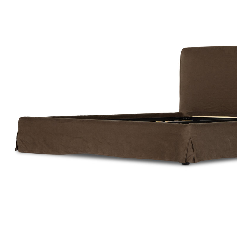 Aidan Upholstered Bed, Brussels Coffee, King