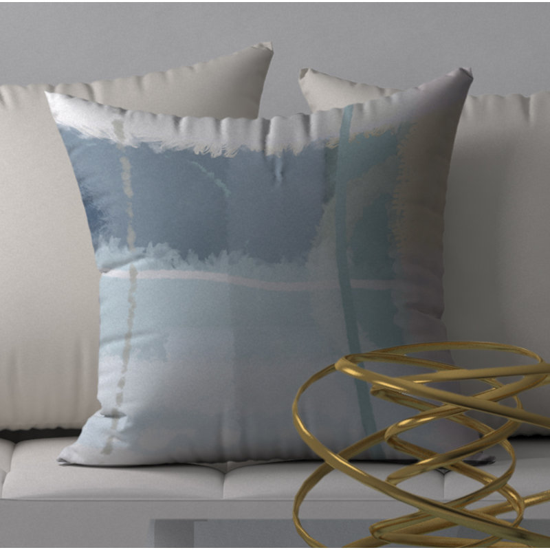 Housse de coussin carrée décorative naturelle vital/insert, 24" X 24"
