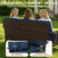 Ensemble de conversation avec ensemble de conversation 4 pièces en osier avec table basse et coussins-131249671
