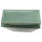 Storage Jar Stoneware Ceramic Rectangular Container With Removable Lid And Modern Geometric Silhouette-1302755388