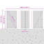 150cm H x 1000cm W Powder-Coated Steel Border Fencing