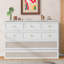 Lit escamotable double avec grands tiroirs, blanc-594057129-594057128