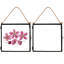 Nicola Spring - Hanging Metal Photo Frames - Black-114190895-114190889-114190885