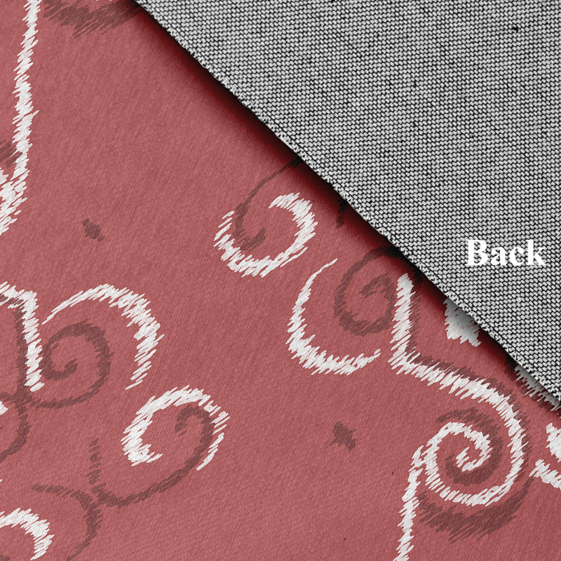 Tapis en chenille 84_Diamonds & Curls, Rectangle 2 pi x 3 pi