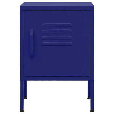 Airon 35cm W Steel Bedside Table