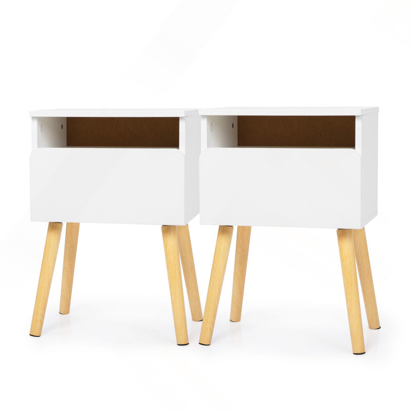 2-Piece Modern Bedside Table