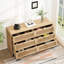 Armoire de rangement en forme d'arc 50,9 po - et spacieuse pour 6 tiroirs-844556077