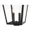 Leandra Outdoor Post Light in Black-2039442882