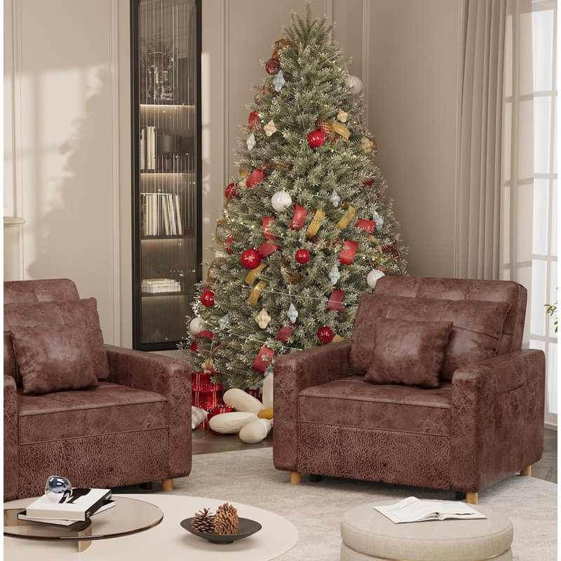 Fauteuil-lit convertible 3-en-1 Heckman de 40 po