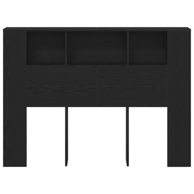 Solid Wood Bookcase Headboard