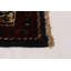 Tapis bleu marine noué à la main de conception unique 3 pi 3 po x 9 pi 7 po Andelz