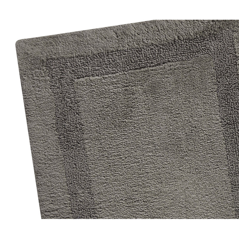 Tapis pour salle de bain Papastamelos (24x40), Gris foncé