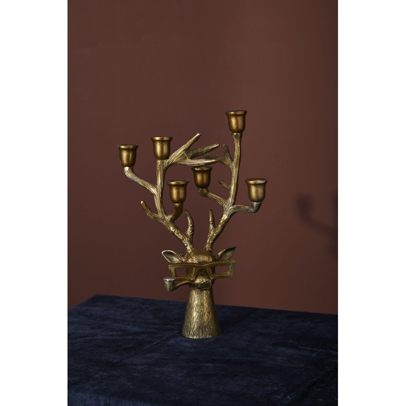 E+E Frankie Candelabra, 9"x 7.75"x 14.5"