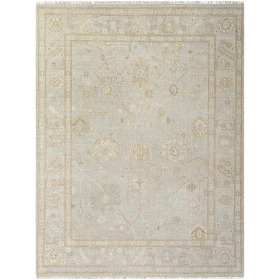 Berlinda Hand Knotted Wool Abstract Indoor Rug