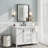 Aevar Tempered Glass and Aluminum Alloy Framed French Cleat Mounted Wall Mirror with 5-Year Warranty-397524569-384154462