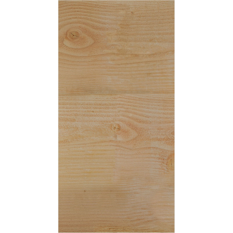 Corbeau alpin avec contre-plaque, H 16 po x l 8 po x P 8 po, Sapin de Douglas, Sciage brut