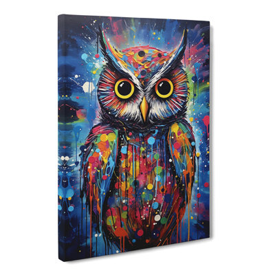 Owl Abstract - No Frame Print