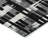 Machine Washable Indoor/Outdoor Chantille Black Rug-1120073856