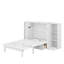 Queen Murphy Bed With Shelves, Drawers And USB-843456958