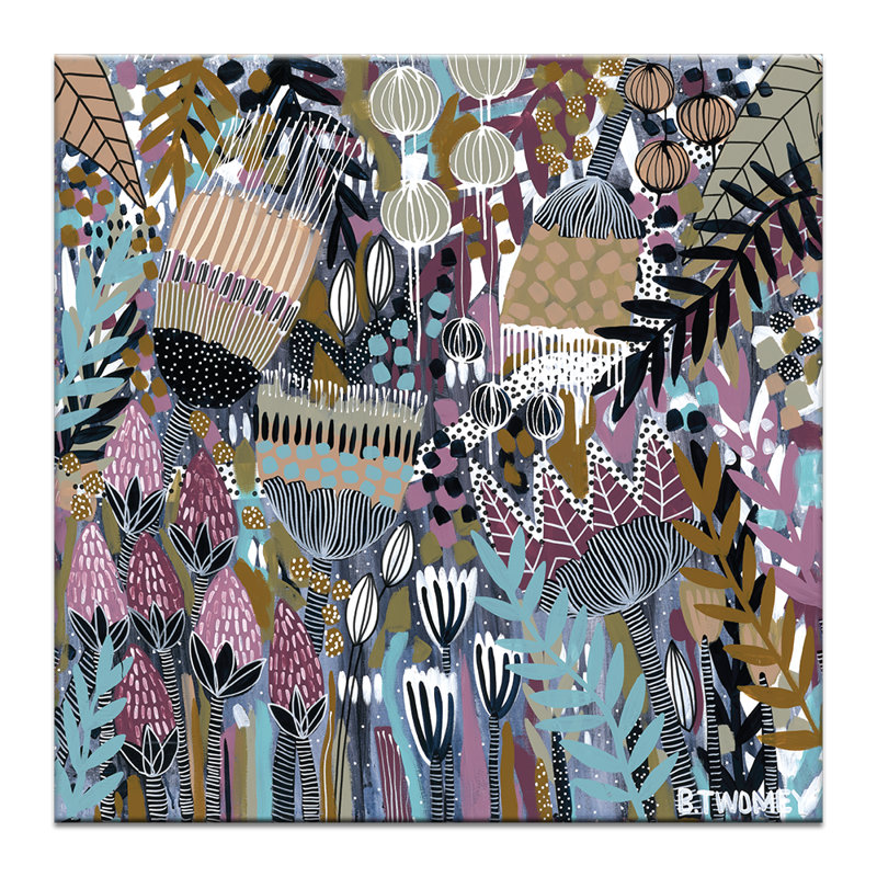 Coastal Hideaway by B.Twomey - Print, Wrapped Canvas, 80cm H x 80cm W x 6.4cm D