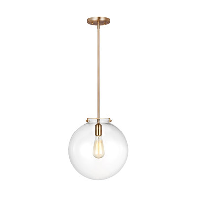 Luminaire suspendu sphère 1 lumière Catryn