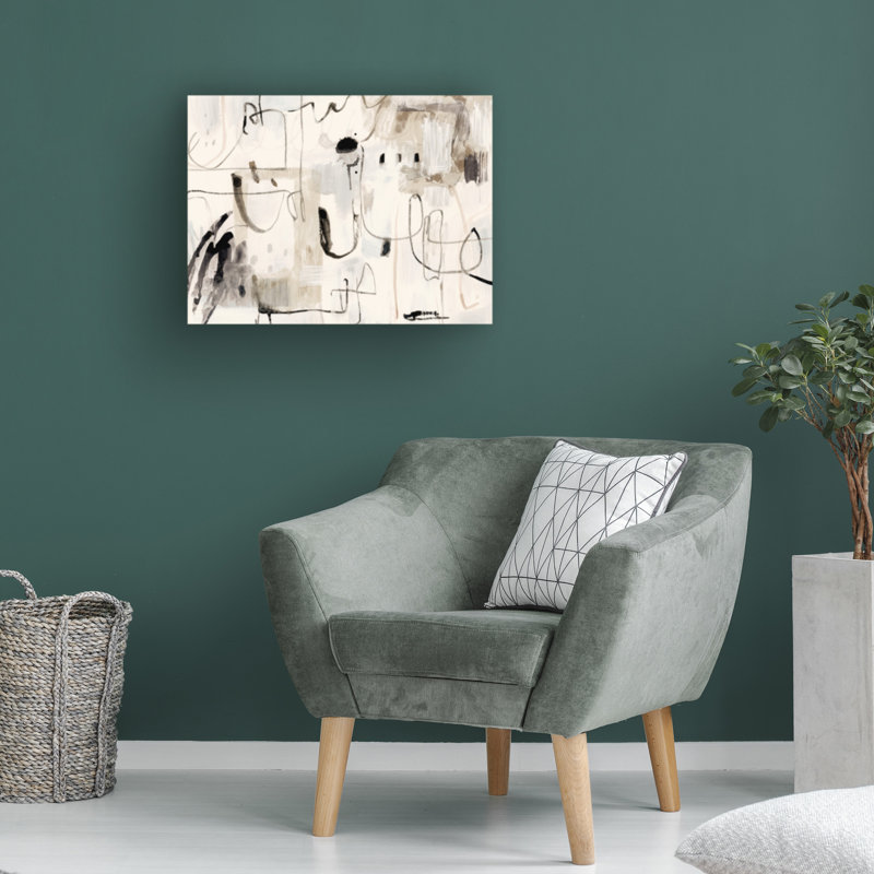 Victoria Barnes Abstract Neutral Tones Canvas Art