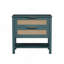 Table de chevet étroite en rotin avec 2 tiroirs et tablette de rangement Boho-1536037866-1536037863-1536037861