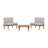 Bulwell 2 Seater Conversation Set