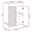 56cm Bathroom Vanity Base Only-45570519