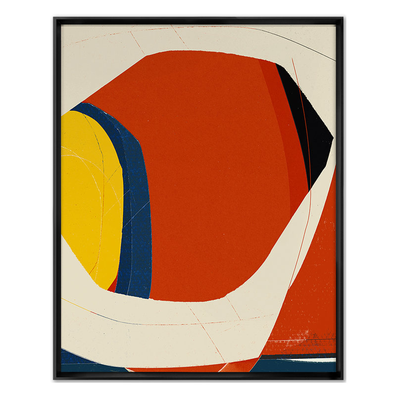 Oddment Collection 10 Print by Todaro, Katie, Black Single Picture Framed, 40'' H x 32'' W