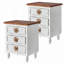 Table d'appoint 3 tiroirs avec rangement-1871998827