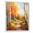 White Floater Framed