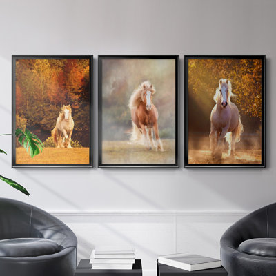 " Horse Motion IX " 3 - Pieces