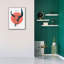 Toile épique Graffiti «Bull Skull» par Balazs Solti, 26 po x 34 po-1970767442