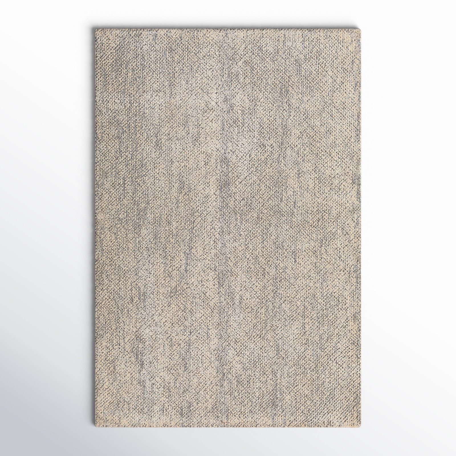 Alba Hand-Loomed Slate Rug, Rectangle 6' x 9'