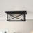 Topeka Black W 2 - Bulb LED Outdoor Flush Mount Outdoor Flush Mount