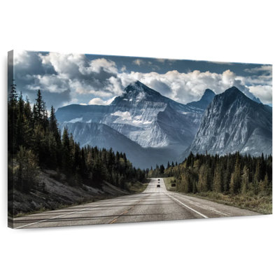 Mehar Banff Highway Mountain Scene