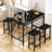 Parton 4 - Person Four Leg Dining Set-134210517