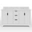 Ensemble de meuble-lavabo à double cuve 60 po Barnhart-163661381