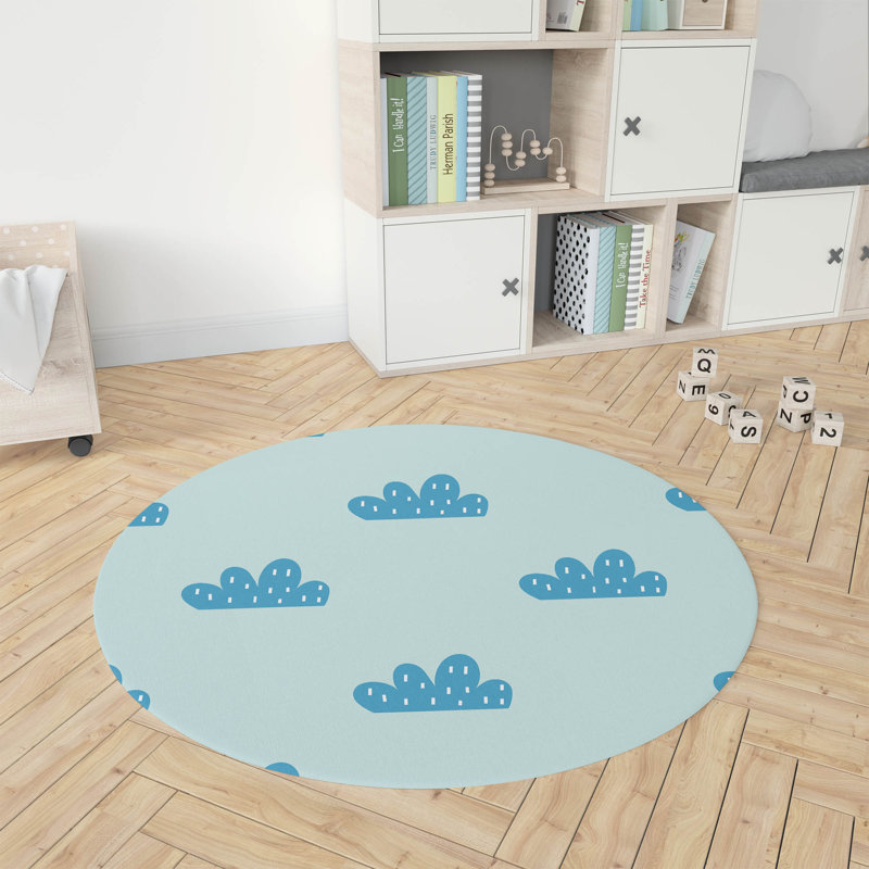 Tapis de jeu Stega Cloud Kids, Rond 5 pi