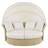 Outdoor Patio Daybed Wicker Rattan Double Daybed Round Sofa Furniture Set With Retractable Canopy, 4 Pillows For Lawn Garden Backyard Porch Pool-965704989