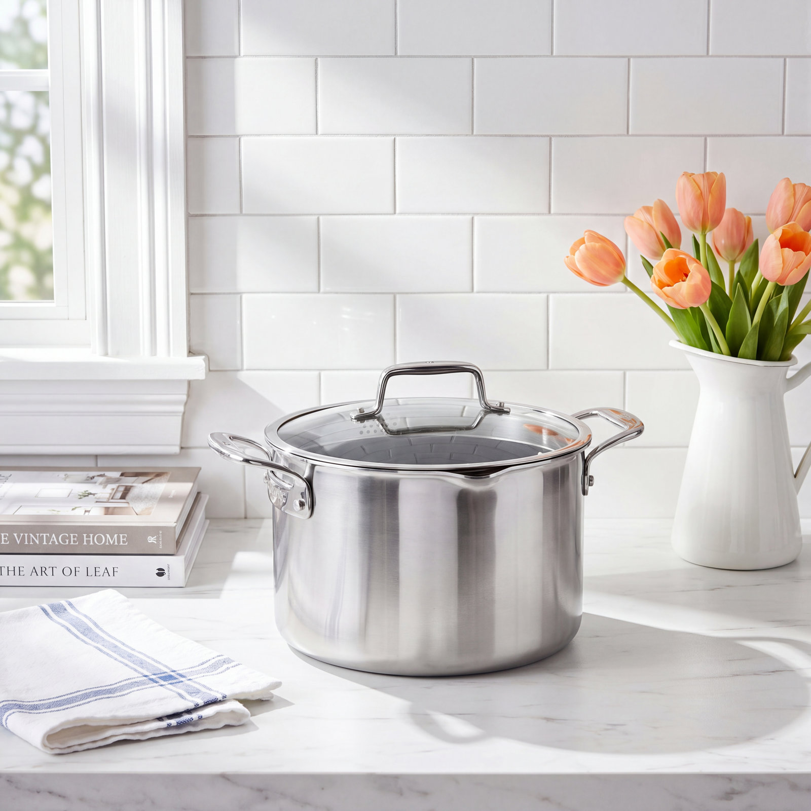 ZWILLING Clad CFX 8qt Ceramic Non-Stick Stockpot