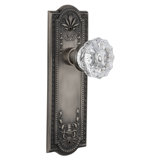 Meadows Plate with Crystal Door Knob