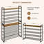 40 Pair Shoe Rack