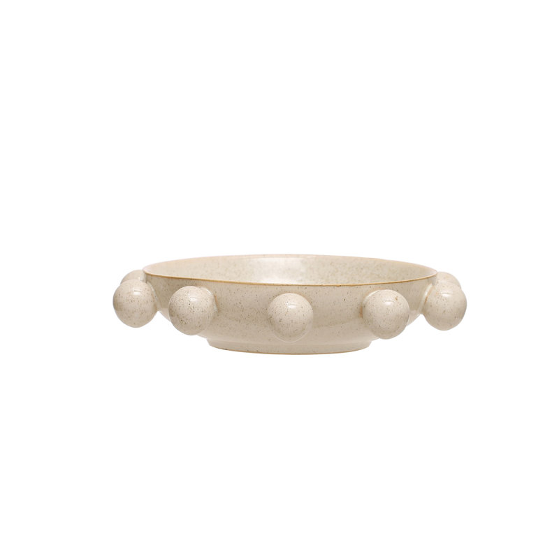 Joss & Main Jalonte Serving Bowl, Beige
