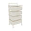 Support de rangement rotatif, chariot de rangement rotatif, organisateur de cuisine sur roulettes (4 niveaux)-118139022