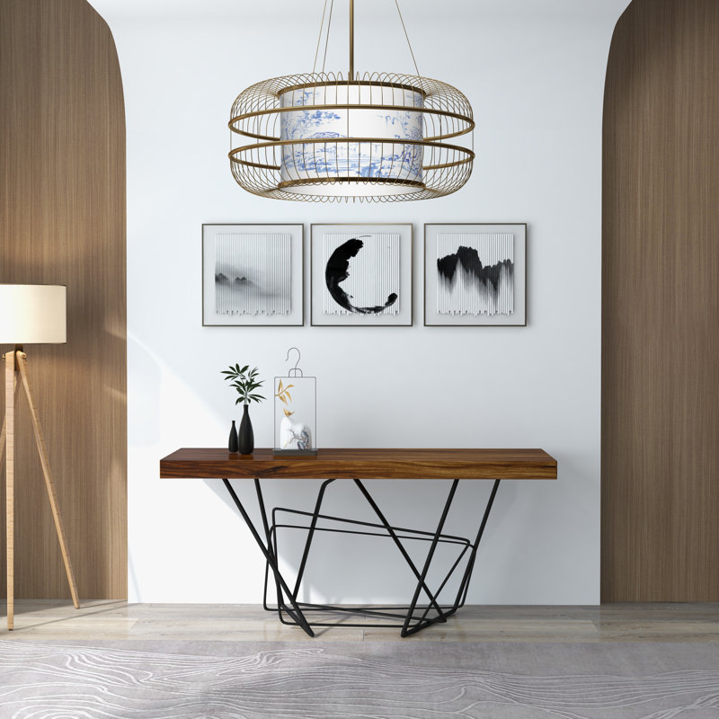 Torq 60'' W Solid Wood Console Table