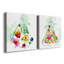 «Fashionable Florals I», ensemble de 2 peintures-951446583-951446579