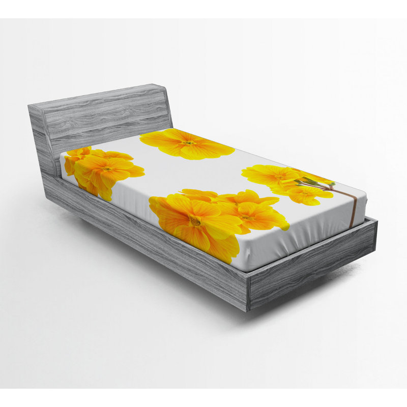 Drap-housse floral, Drap-housse simple TG